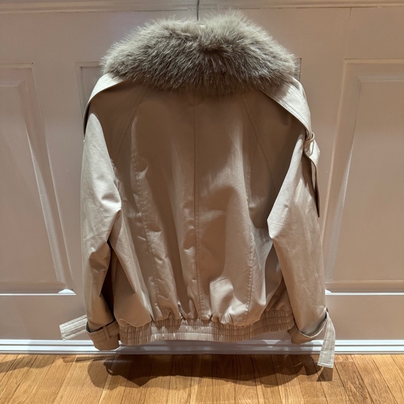 ZARA - ZW COLLECTION WATER REPELLENT SHORT TRENCH COAT - Picture 9 of 14